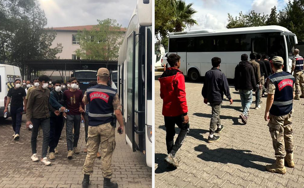 Urfa'da 36 düzensiz göçmen yakalandı